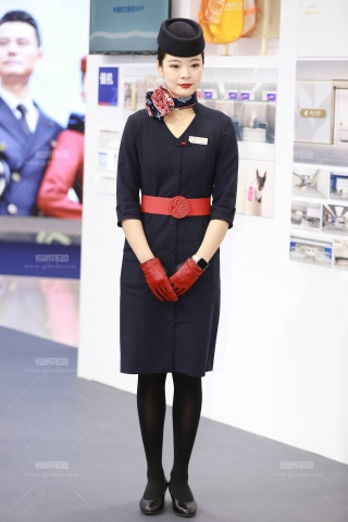 东航厚黑丝空姐