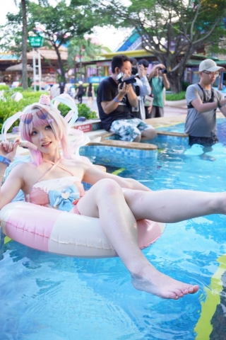 今年长隆漫展拍摄—泳圈拍