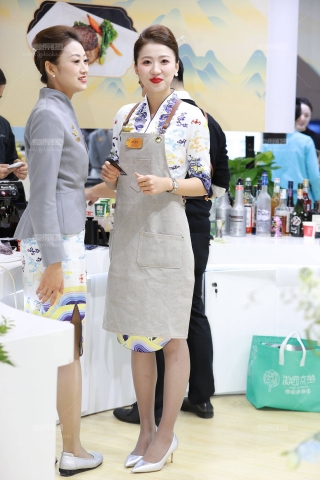 25CATA海航后厨美女空姐