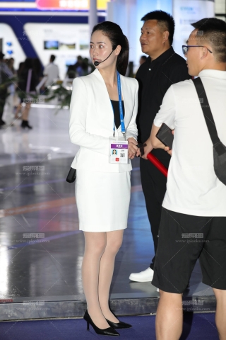 会场工作人员肉丝制服轻熟韵味