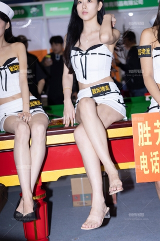 LB263-49P 杭州台球展-巡游模特的白嫩美腿