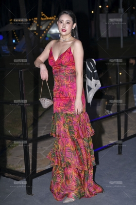 低胸吊带花裙 221028-35