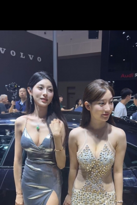 百万网红车模叶子大人李书欣大秀事业线