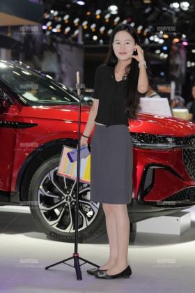 车展篇-苗条的肉丝主播120P相机4K视2min