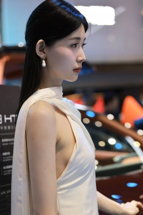 身材高挑的气质车模