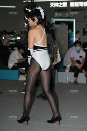 车展篇-果酱波波茶黑丝92P