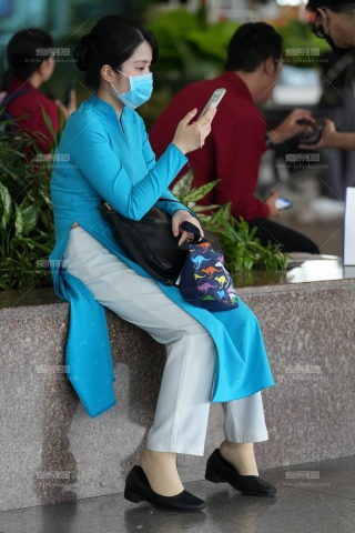 越南站-越航短丝空姐第21季86P