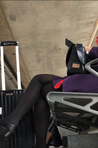 超稀有 港龙黑丝美腿近拍 上集