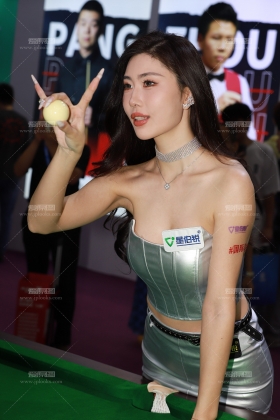叶濛雨小姐姐原图+单反视频-25广州台球展