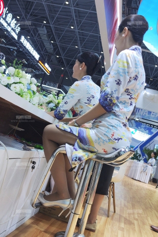 25压轴空乘展会海航空姐-视频坐姿袜根【套图✚视频】