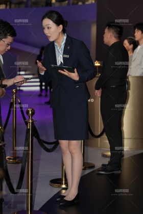 车展篇-鸿蒙制服灰丝40P