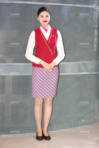 南航身材高挑空姐