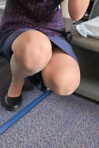 【CA】超近距离拍摄声音甜美的年轻乘务01